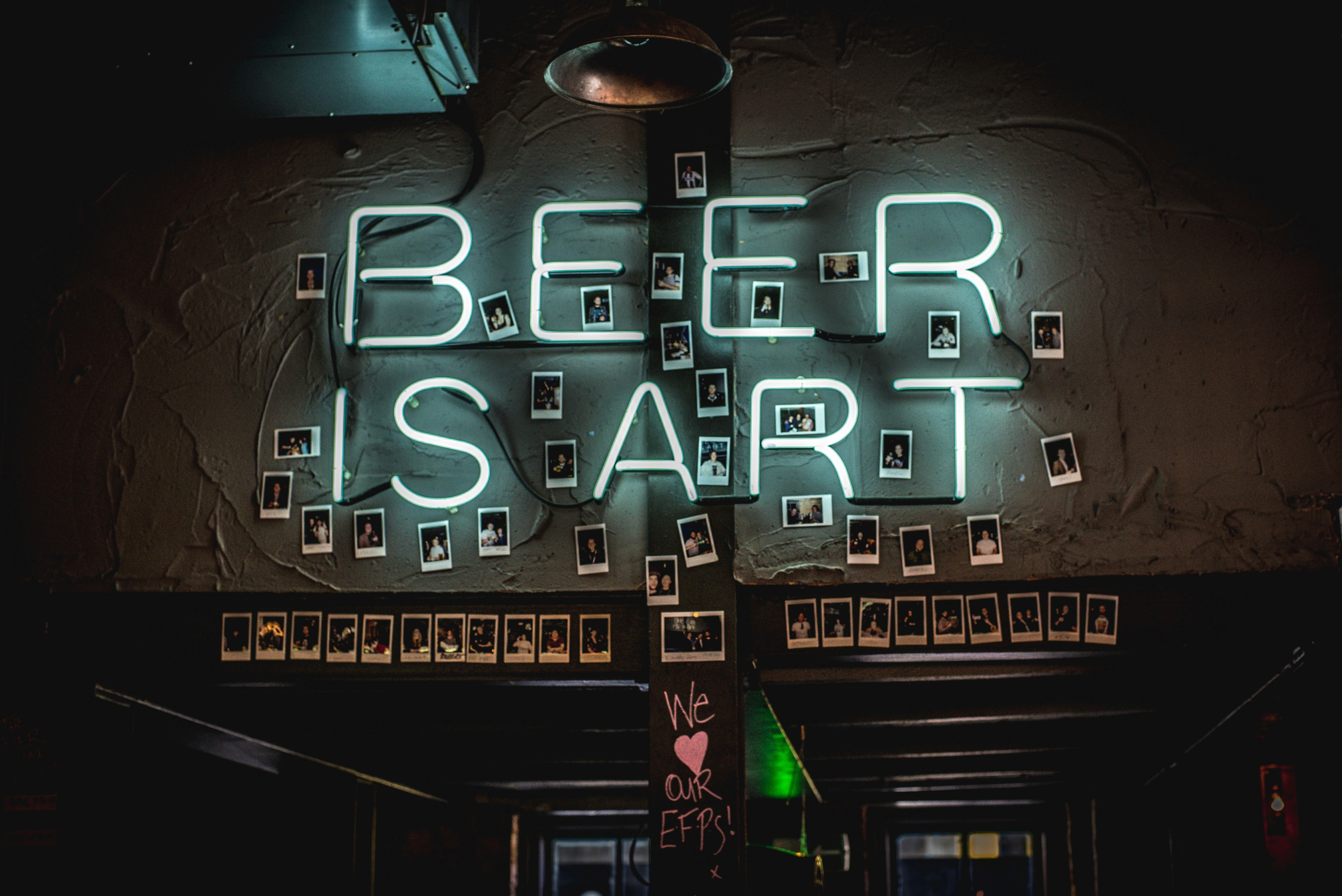 beer is art LED